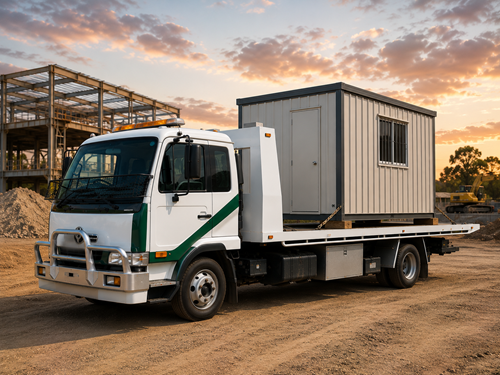 Shed and site equipment towing