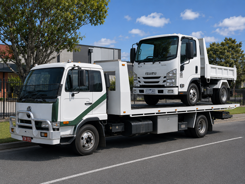Truck towing
